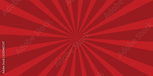 Obraz na płótnie red background abstract retro spiral geometric radial pattern starburst colorful