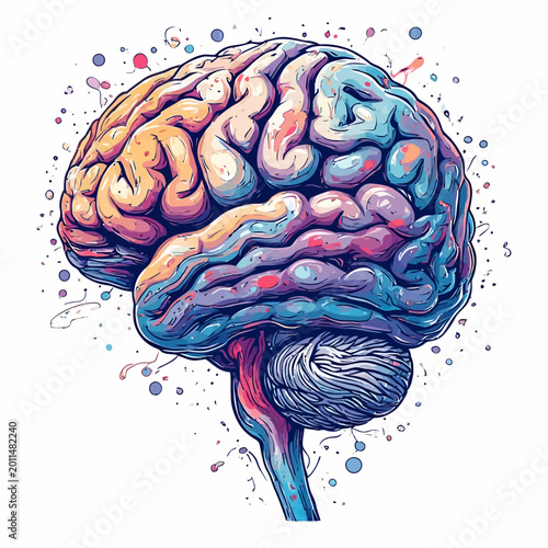 Brain Abstract Design Very Cool