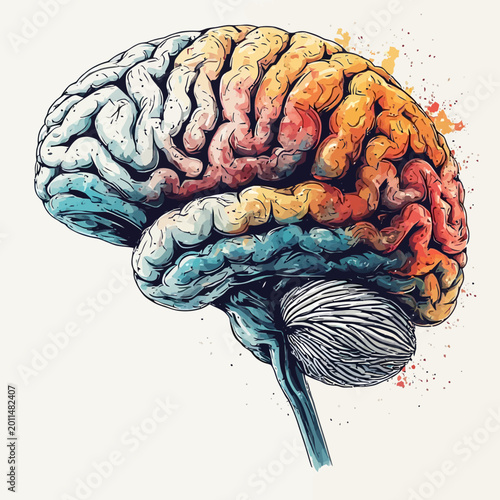 Brain Abstract Design Very Cool