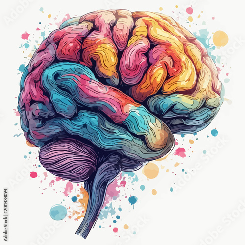 Brain Abstract Design Very Cool