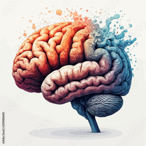 Brain Abstract Design Very Cool