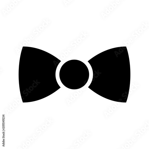 Bilde på lerret Bow tie icon
