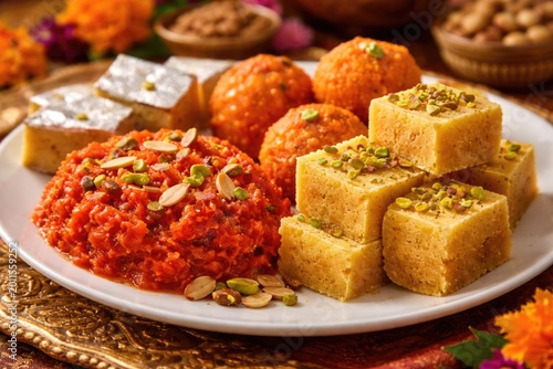 Traditional Indian dessert ...