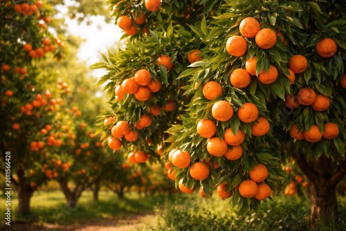 Bountiful mandarin orange t...