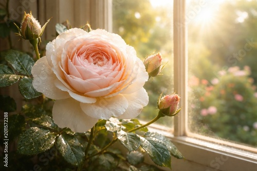 English Princess rose petal...