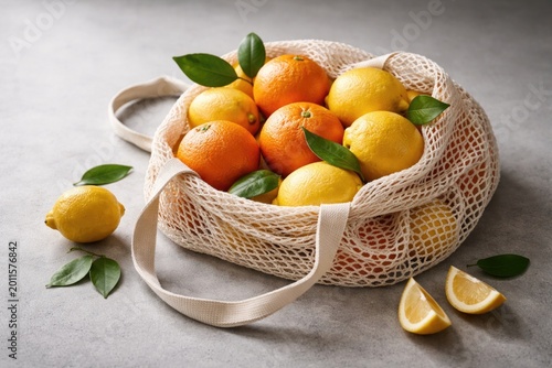 Reusable eco bag containing...