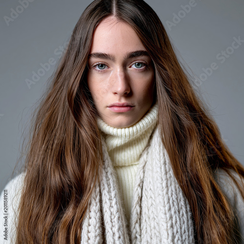 classic female portrait