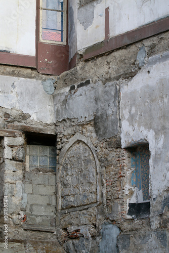 Bâtiment en ruine