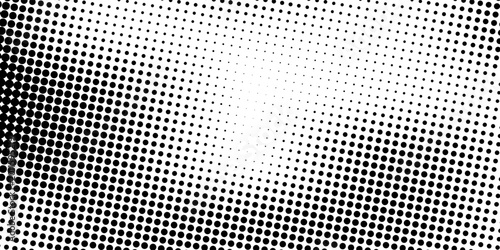 Bild auf Leinwand pola titik putih dan hitam Grunge Halfton dan latar belakang gradien grunge hitam