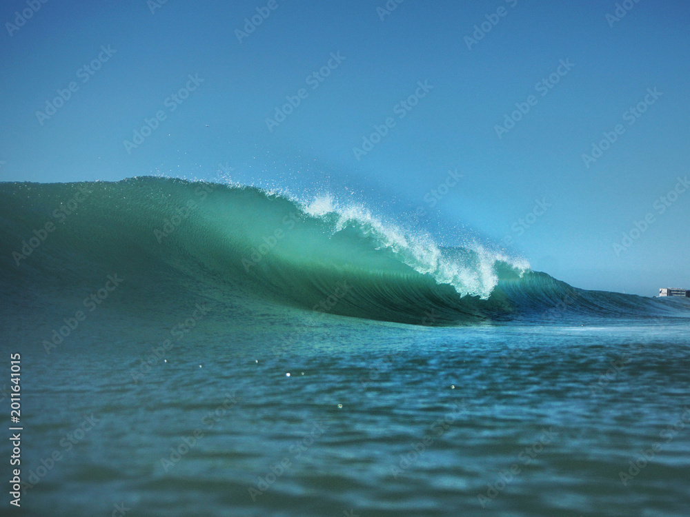 Naklejka premium stunning wave amazing colours