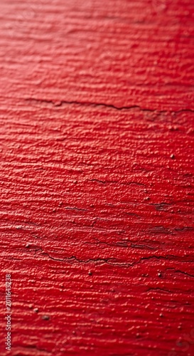 Rough Red Painted Wood Texture Filling Vertical Frame