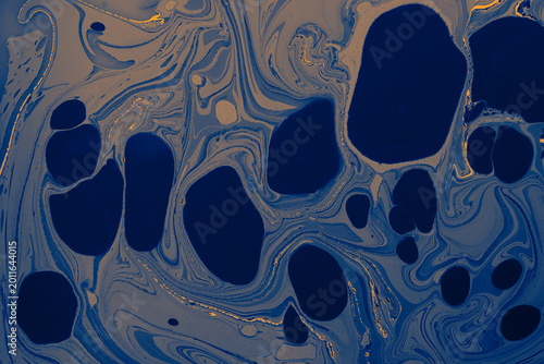 Abstract  Ebru Marbling Texture Background