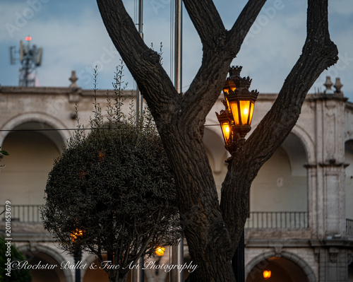 La Plaza de Armas in Arequipa, Perú