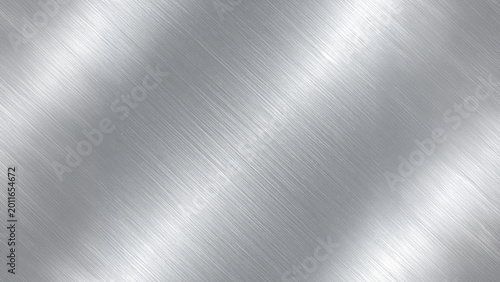 Steel sheet brushed finish linear pattern metallic background texture