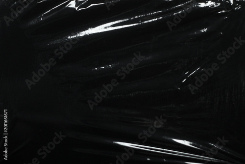 Transparent Plastic Wrap Background Surface Texture, Photo Overlay Effect with Screen Mode Overlay, Empty Space Design Template