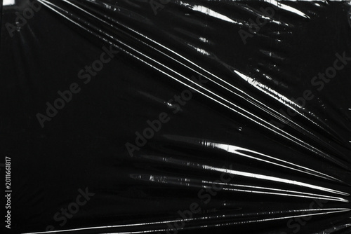 Transparent Plastic Wrap Background Surface Texture, Photo Overlay Effect with Screen Mode Overlay, Empty Space Design Template