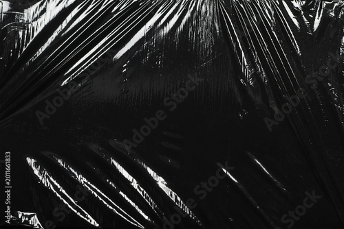 Transparent Plastic Wrap Background Surface Texture, Photo Overlay Effect with Screen Mode Overlay, Empty Space Design Template