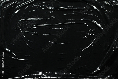 Transparent Plastic Wrap Background Surface Texture, Photo Overlay Effect with Screen Mode Overlay, Empty Space Design Template