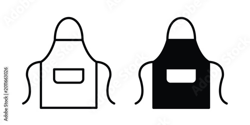Fotografija Apron icon. Vector icons for design projects