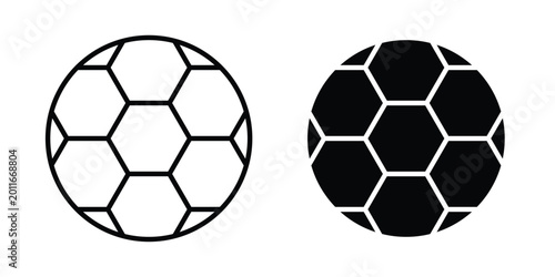Foto Football icon. Vector icons for design projects