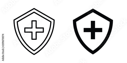 Foto Health insurance icon. Vector icons for design projects