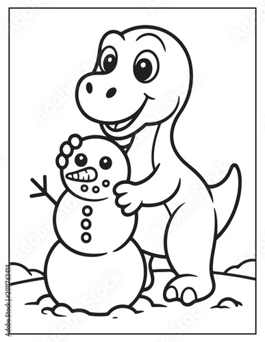 cute dinosaur coloring pages 