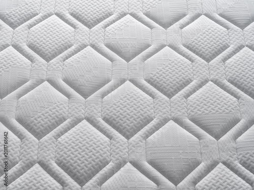 Fabric texture of a mattress