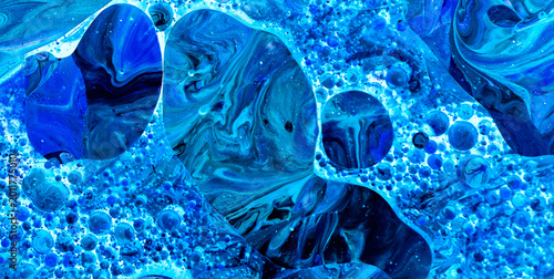 Fotografía Vibrant Grunge Effects with Creative Fluid Brushwork