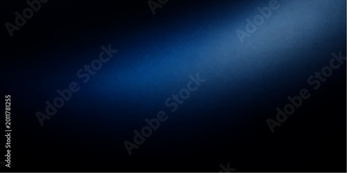 Tableau sur toile Dark abstract blue background featuring a digital light pattern and textured bla