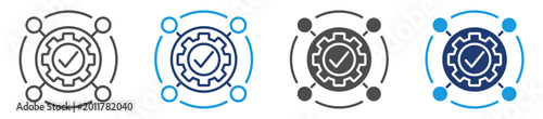 system integrator multi purpose icon set