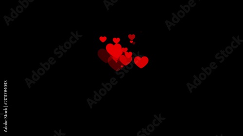 Social media emoji with heart isolated icon for reaction animation .