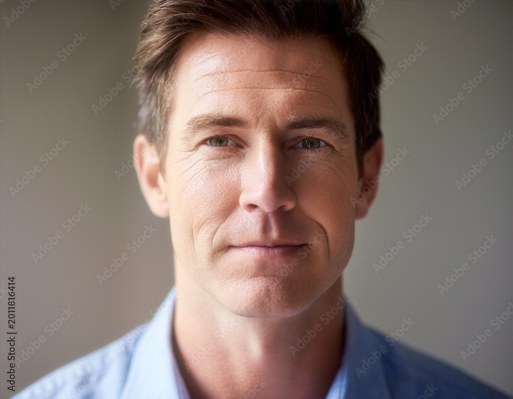 Obraz premium Professional Male Portrait with Natural Light