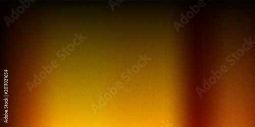 Black brown orange yellow abstract background. Color gradient, ombre. Spots. Fire, burn, burnt effect. Or horror, a creepy concept. Light. Glow. Dirty, rough, dust, grainy, grungy texture.