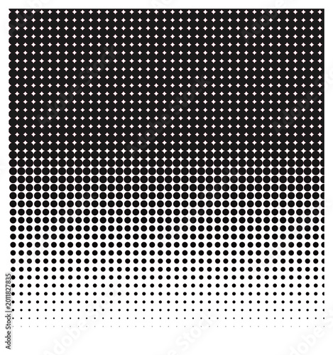 halftone dots background