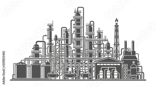 sketch of the city