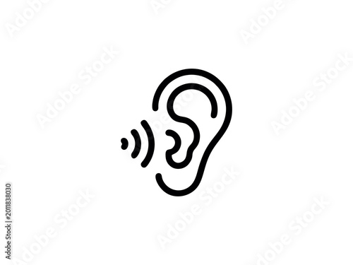 Hearing Ear Icon