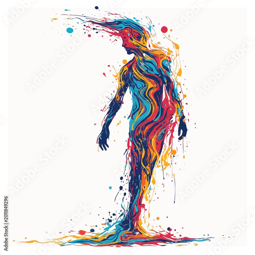 Abstract Human Body Design Very Cool