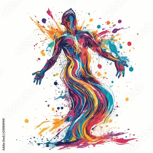 Abstract Human Body Design Very Cool