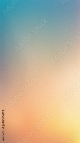 abstract, gradient color, blue, sky, yellow, background