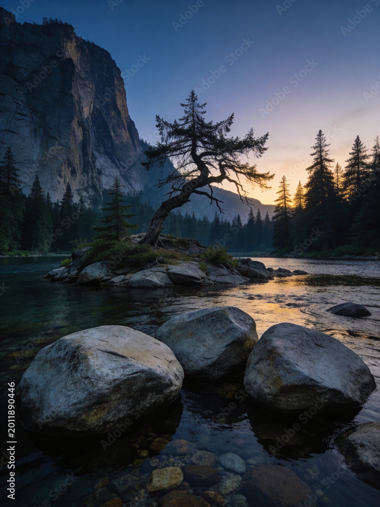Fototapeta premium Eternal Boreal The Untamed Northern Wilderness