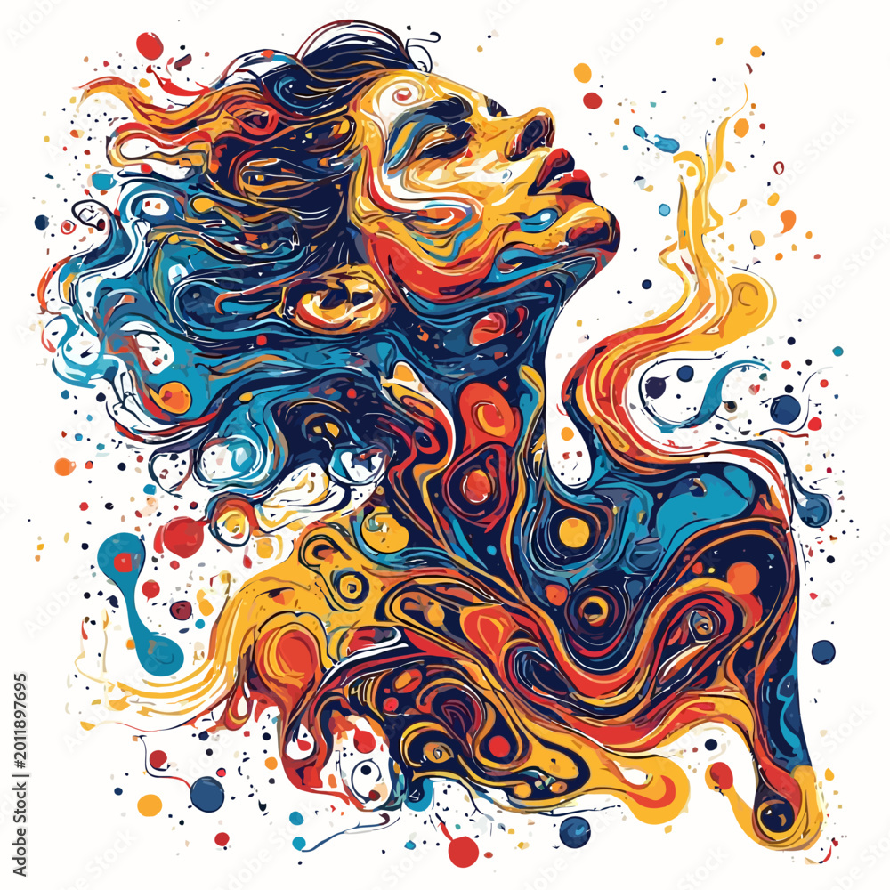 Fototapeta premium Abstract Human Body Design Very Cool 