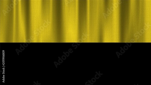 Anhalt Flag Animation With Fabric Texture