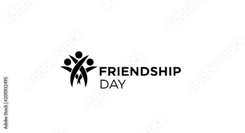 Fotografi Friendship Day Logo Design Concept 1.