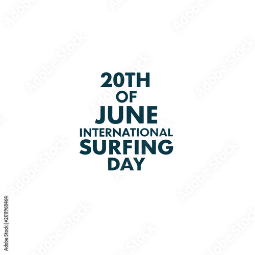 Canvas Print international surfing day, recreation, sports, water, ocean, sea, surfer, sport,