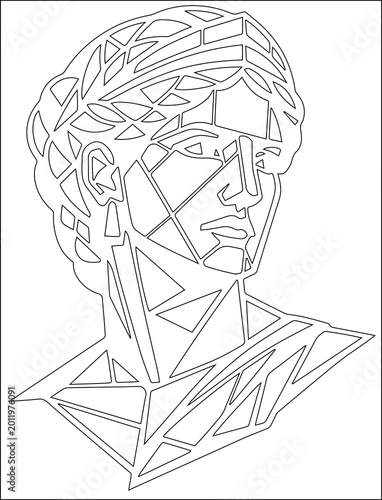 Photos Rostro, estilo Romano/ griego, representación, historia