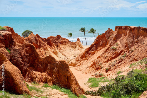 Labirinto das Falésias de Morro Branco. Beberibe, Ceará.