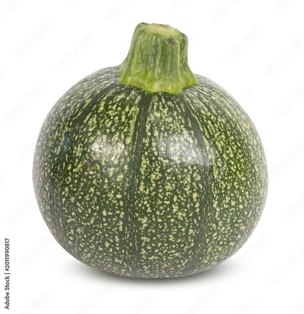 Naklejka premium Courgettes rondes