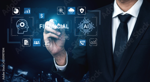 Konstfotografi Financial AI analytics supports investment decisions, forecasting and risk management, combining secure automation, compliance monitoring and data insights for global finance teams