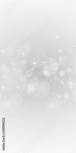 Magical silver stardust and sparkling glitter confetti on transparent background, luxury light effect with warm bokeh and glowing rays, elegant celebration illustration vector and png.