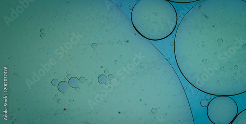 Fotografie Artistic Background of Aquatic Grunge and Flow